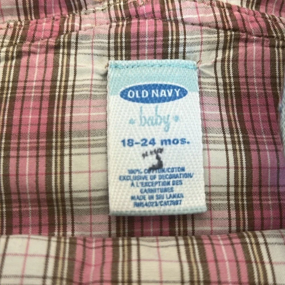 Vintage Old Navy Denim Overall Dress